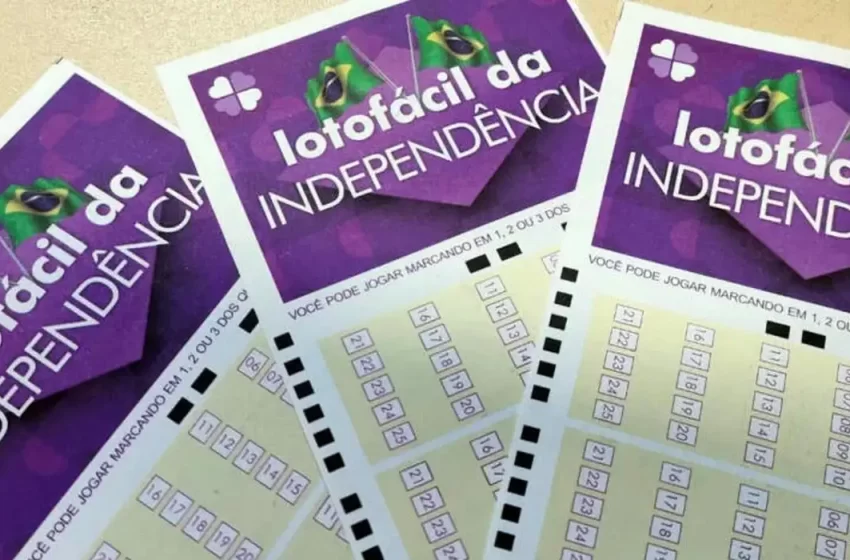  Lotofácil da Independência: números e resultado do sorteio de hoje (06/09)