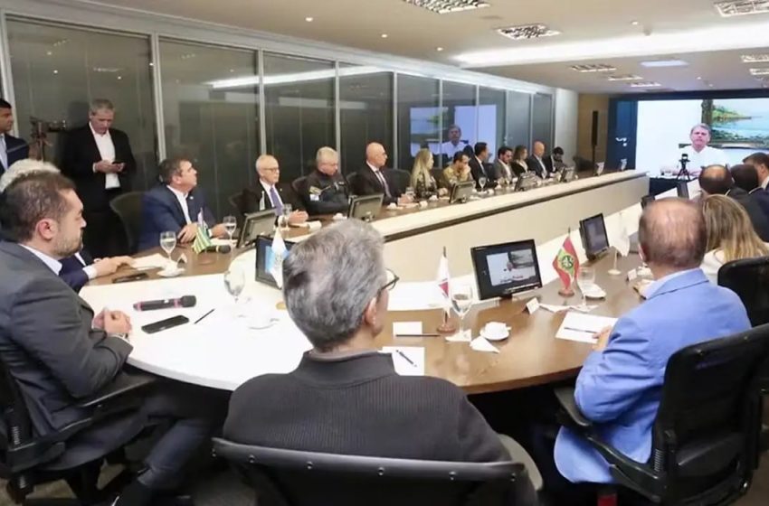  Governadores criam “Consórcio da Paz” para unir forças contra o crime organizado